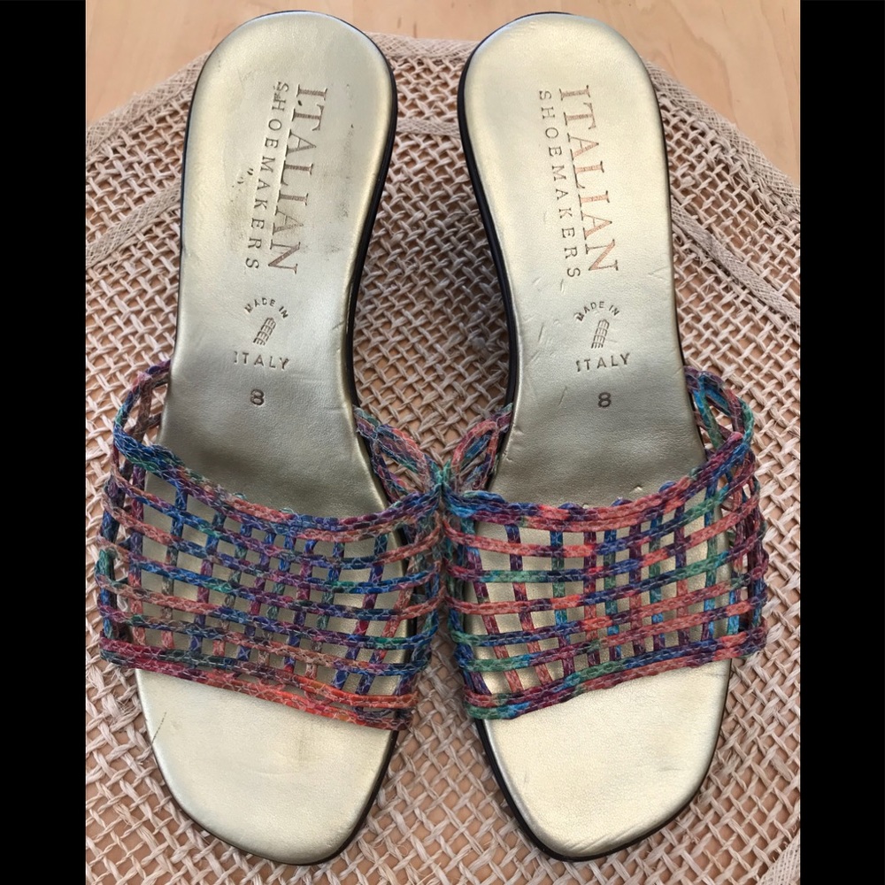 NEW ITALIAN SHOEMAKERS Sz 8 Slides